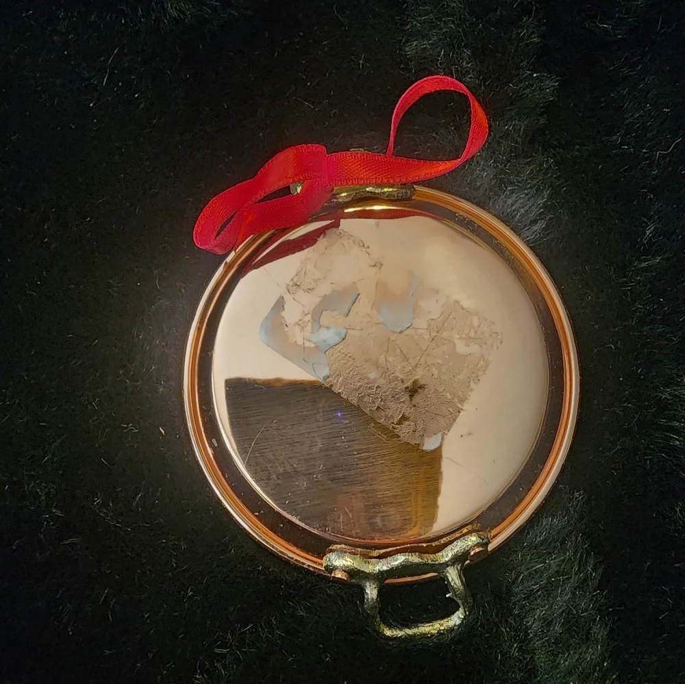 Williams Sonoma Copper Pan Ornament or Doll Accessory, NWT